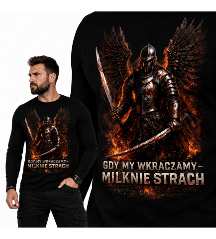 LONGSLEEVE PATRIOTYCZNY Milknie Strach